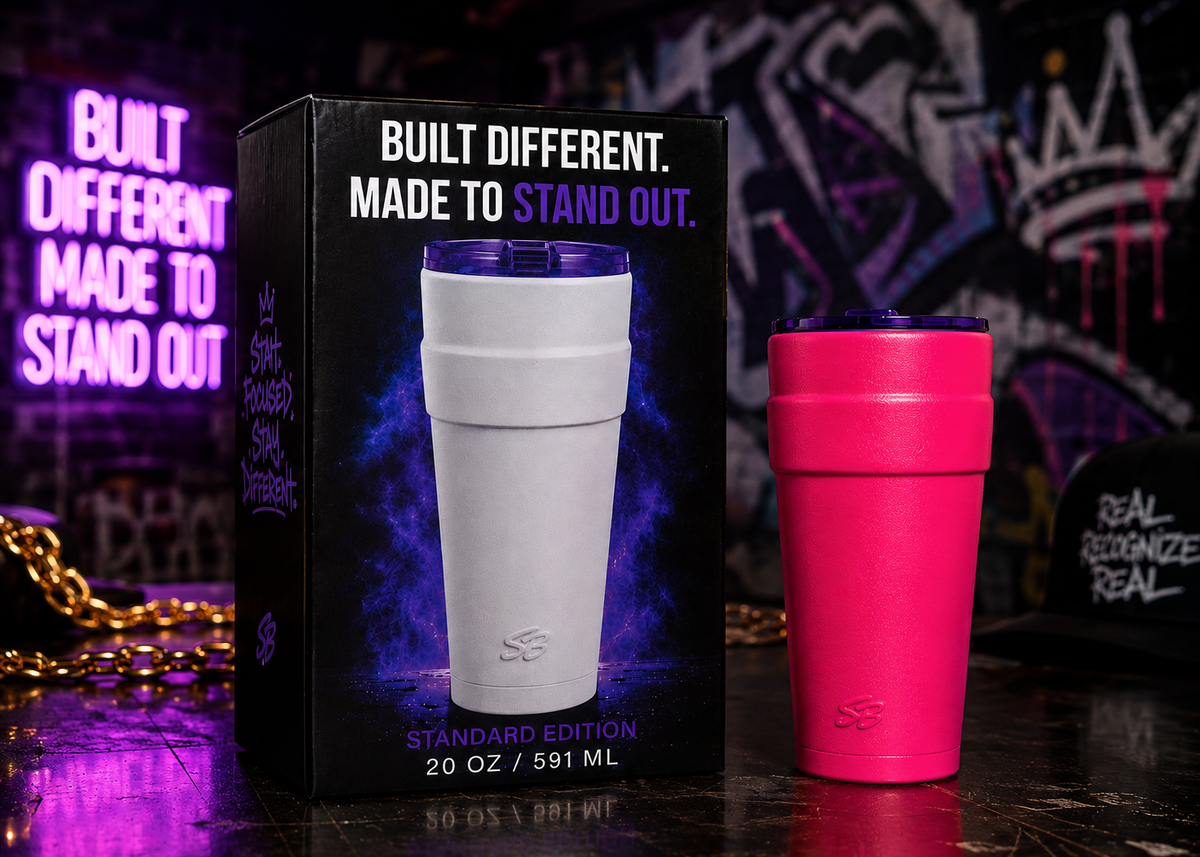 SB Iconic Tumbler 20oz Premium Finish Pink