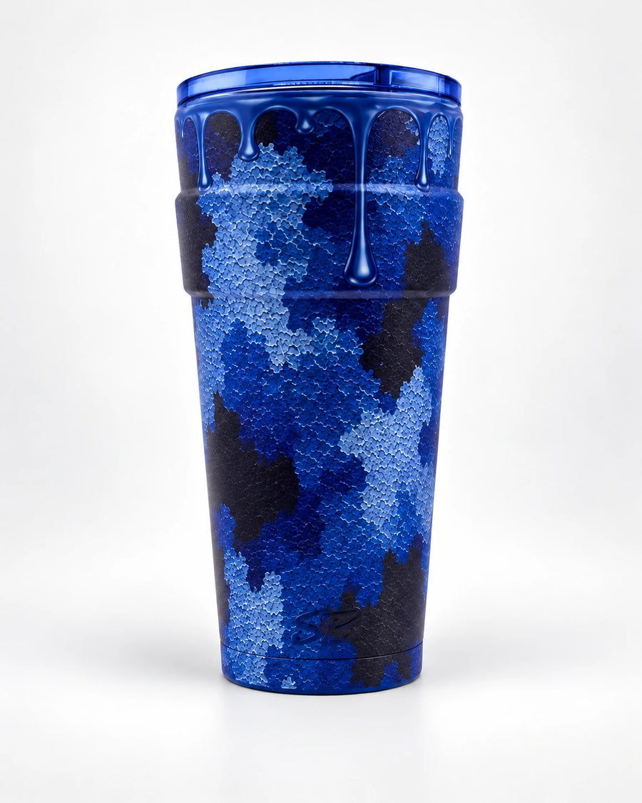 Camo Drip — Blue