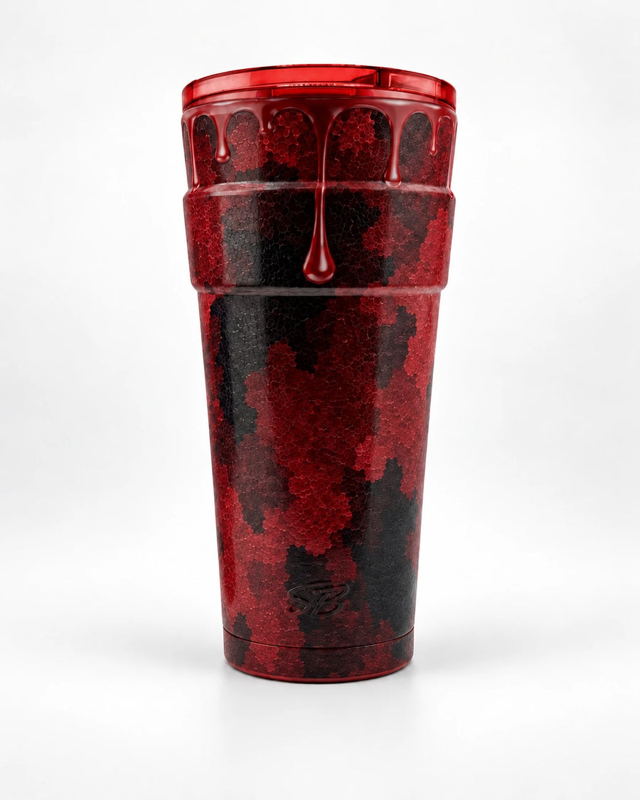 Camo Drip — Red